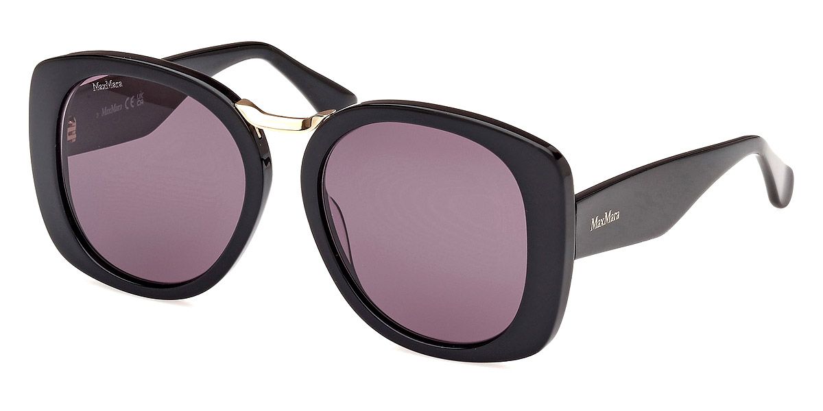 Max Mara™ BRIDGE MM0092 01A 55 - Shiny Black