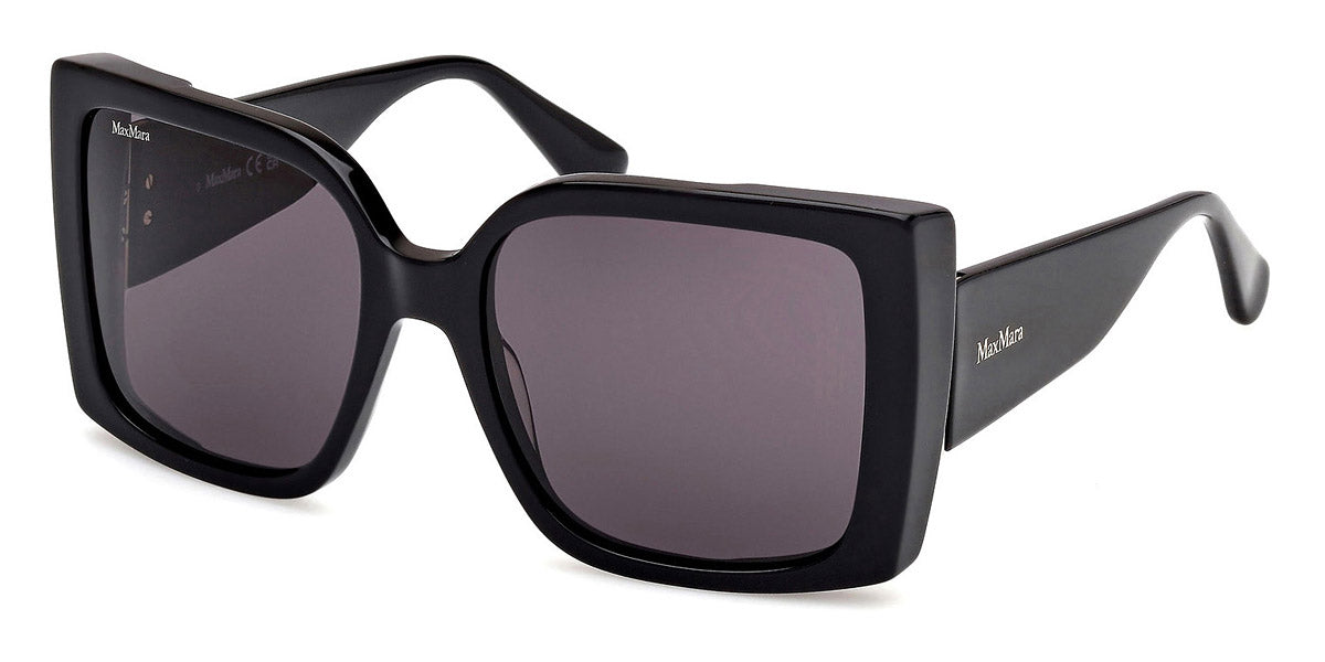Max Mara™ HINGE MM0131 01A 56 - Shiny Black