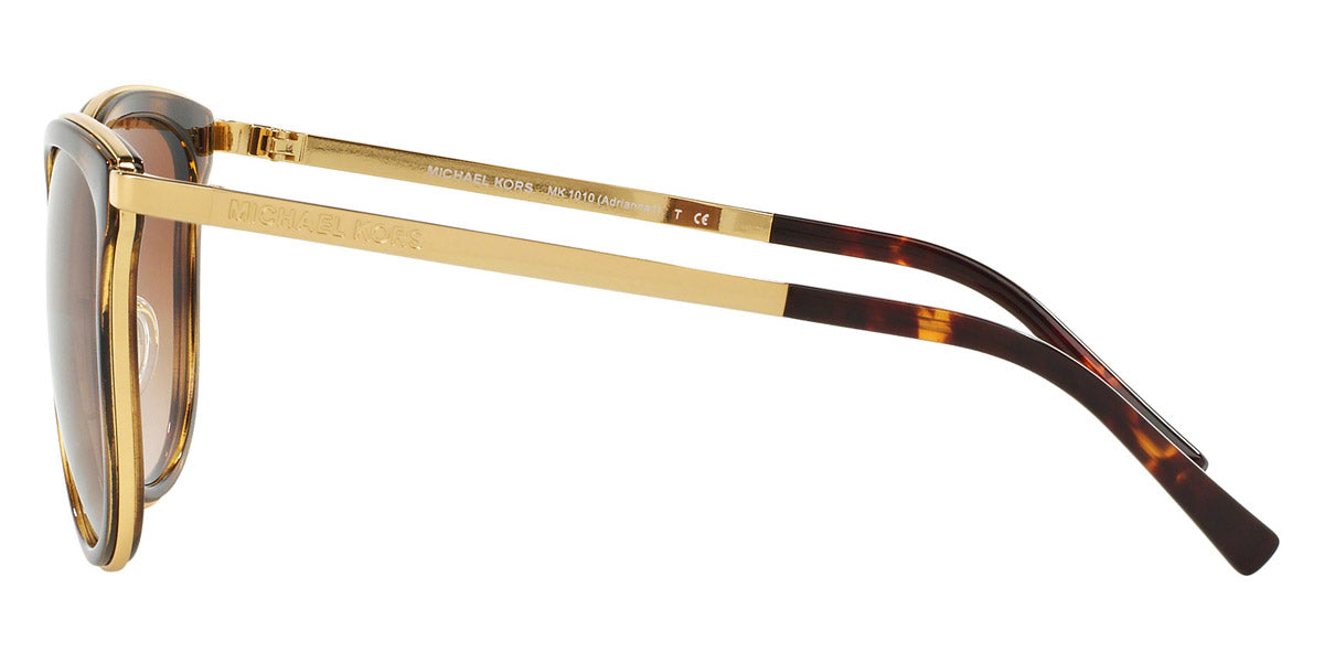 MICHAEL KORS SUNGLASSES - Adrianna I MK1010 110113 54 - Dark Tortoise/Gold