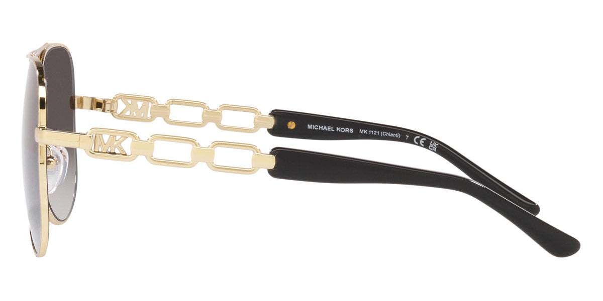 MICHAEL KORS SUNGLASSES - Chianti MK1121 10148G 58 - Light Gold