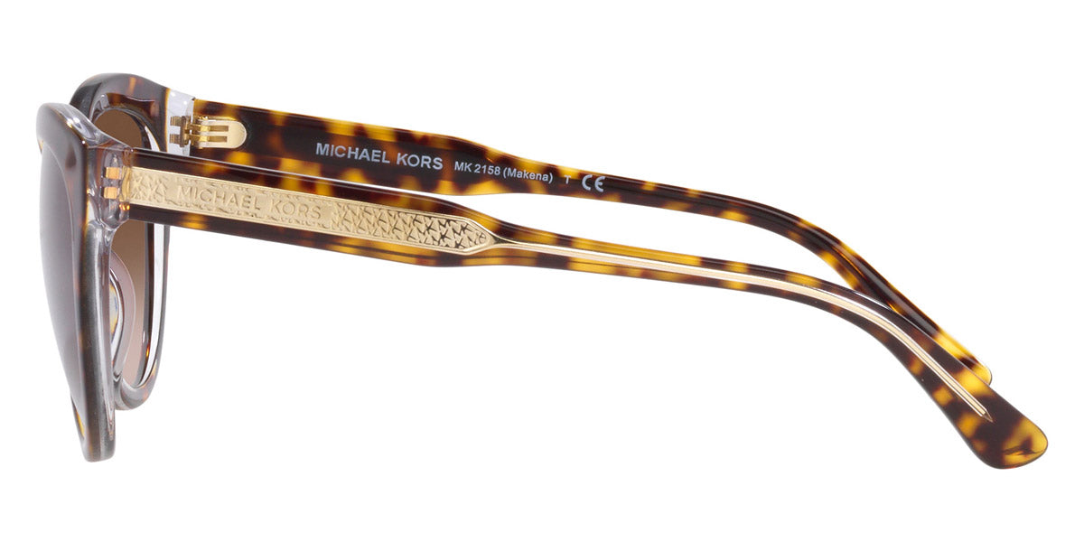 MICHAEL KORS SUNGLASSES - Makena MK2158 310213 55 - Dark Tortoise/Clear