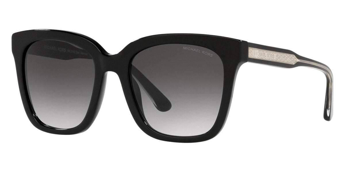 MICHAEL KORS SUNGLASSES - San Marino MK2163 30058G 52 - Black