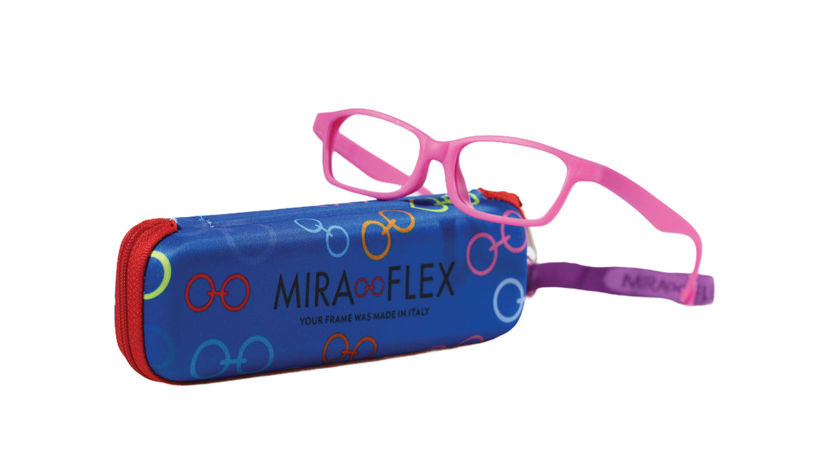 MIRAFLEX EYEGLASSES - MAYAN 2 DP 42-15 DARK PEARL BLUE