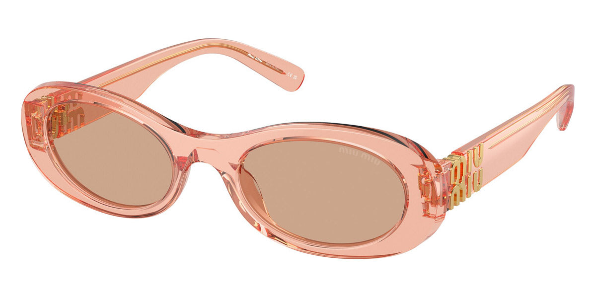Miu Miu Glimpse MU 06ZS 13T1P1 50 - Noisette Transparent