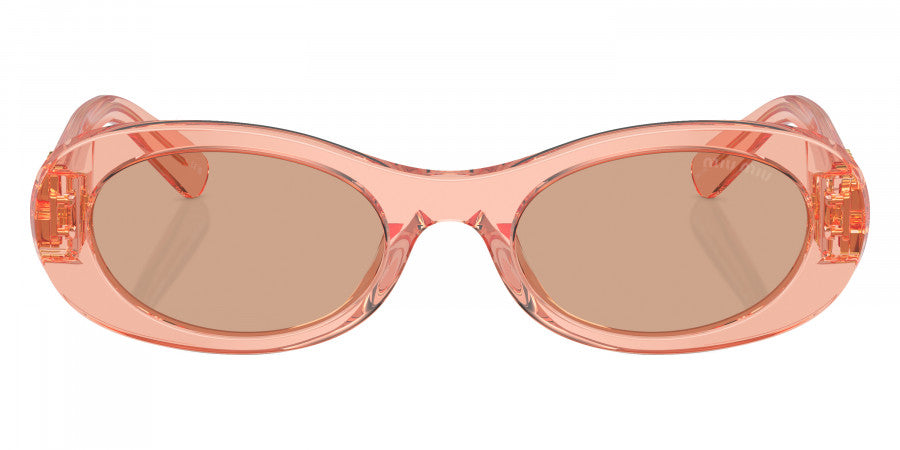 Miu Miu Glimpse MU 06ZS 13T1P1 50 - Noisette Transparent
