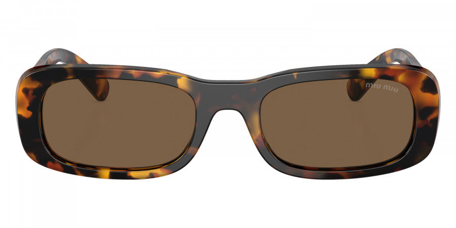 Miu Miu Glimpse MU 08ZS VAU06B 53 - Honey Havana