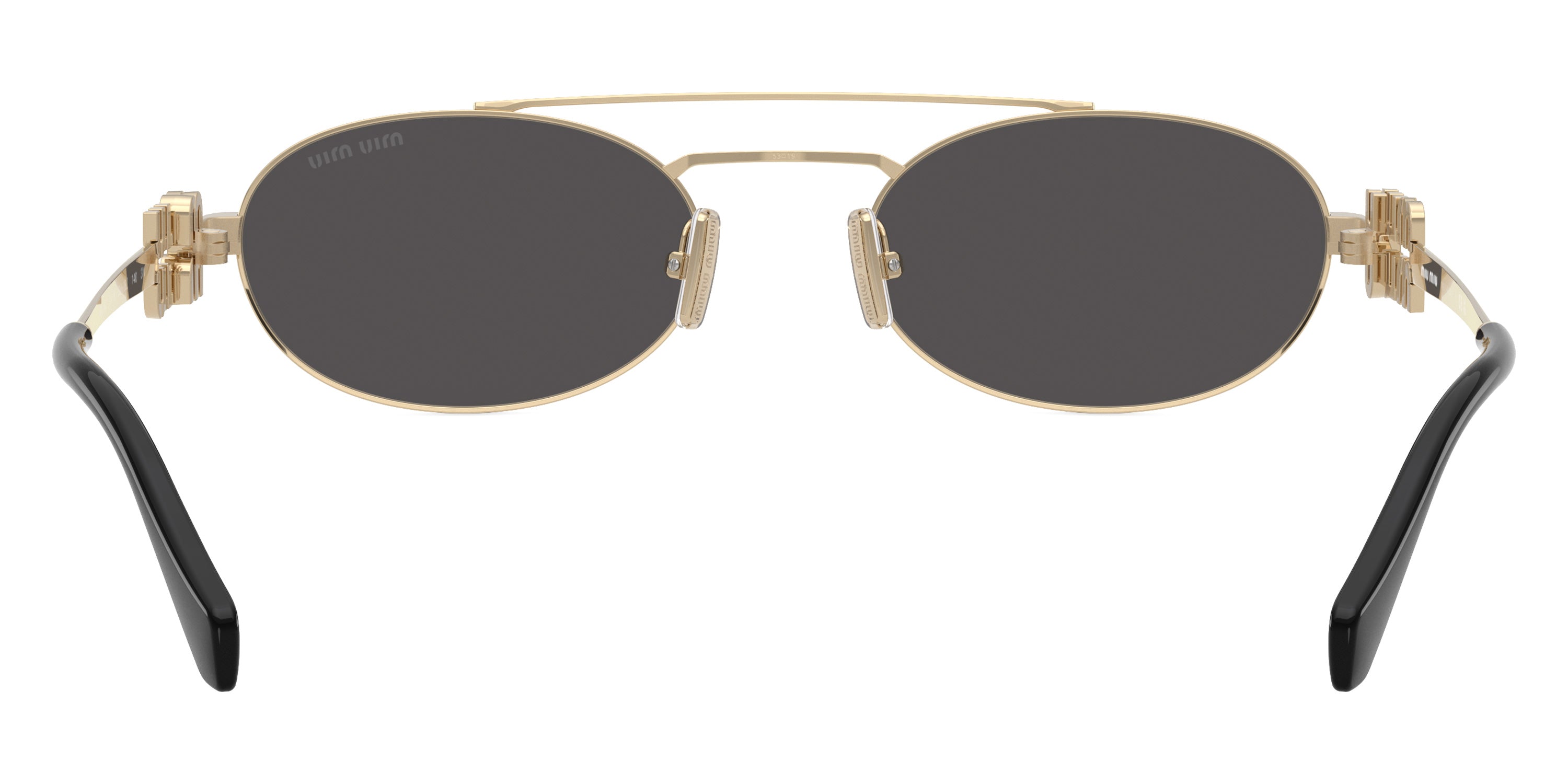 Miu Miu Logo MU 54ZS ZVN08Z 53 - Pale Gold