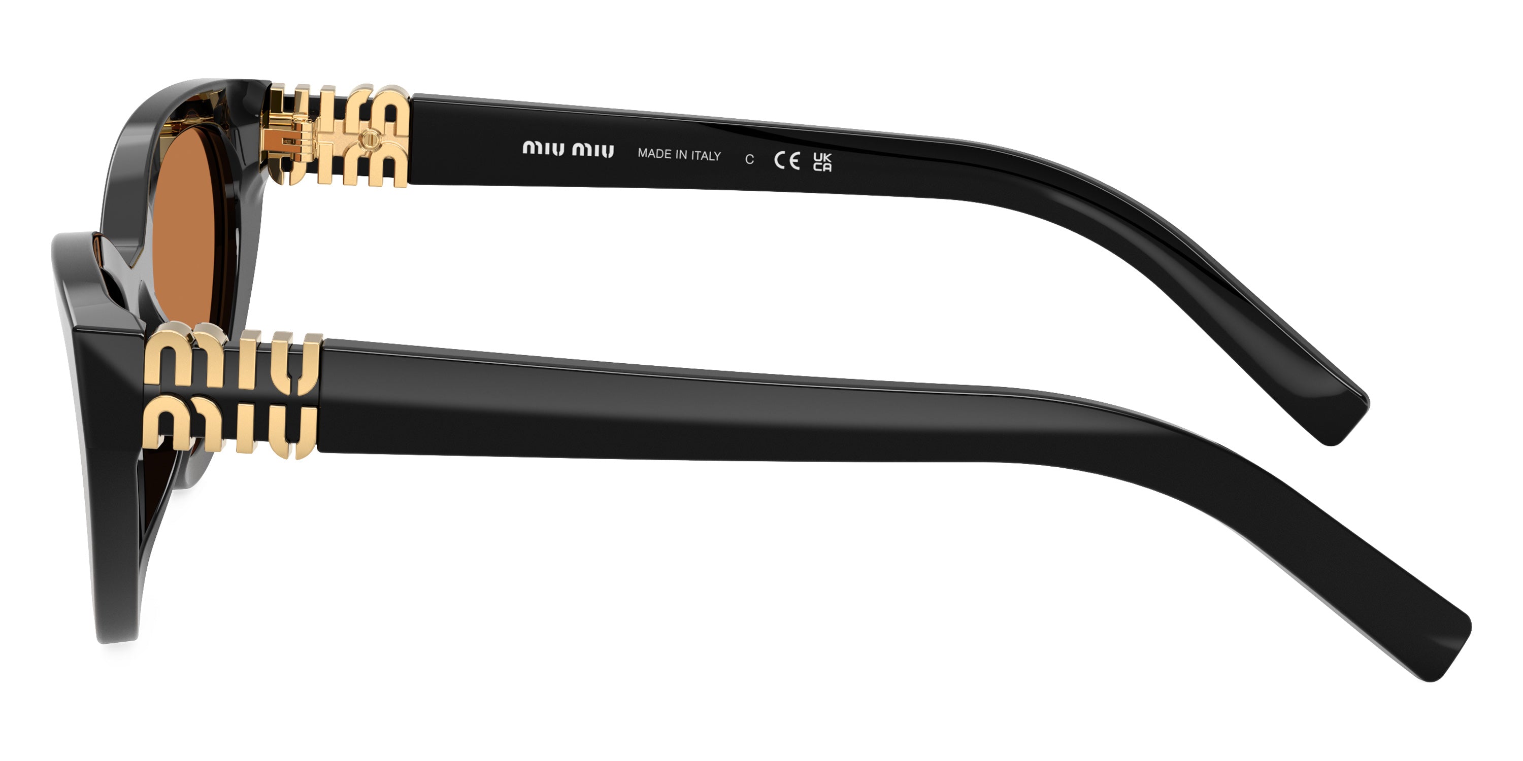 Miu Miu Logo MU A04S 16K10I 54 - Black