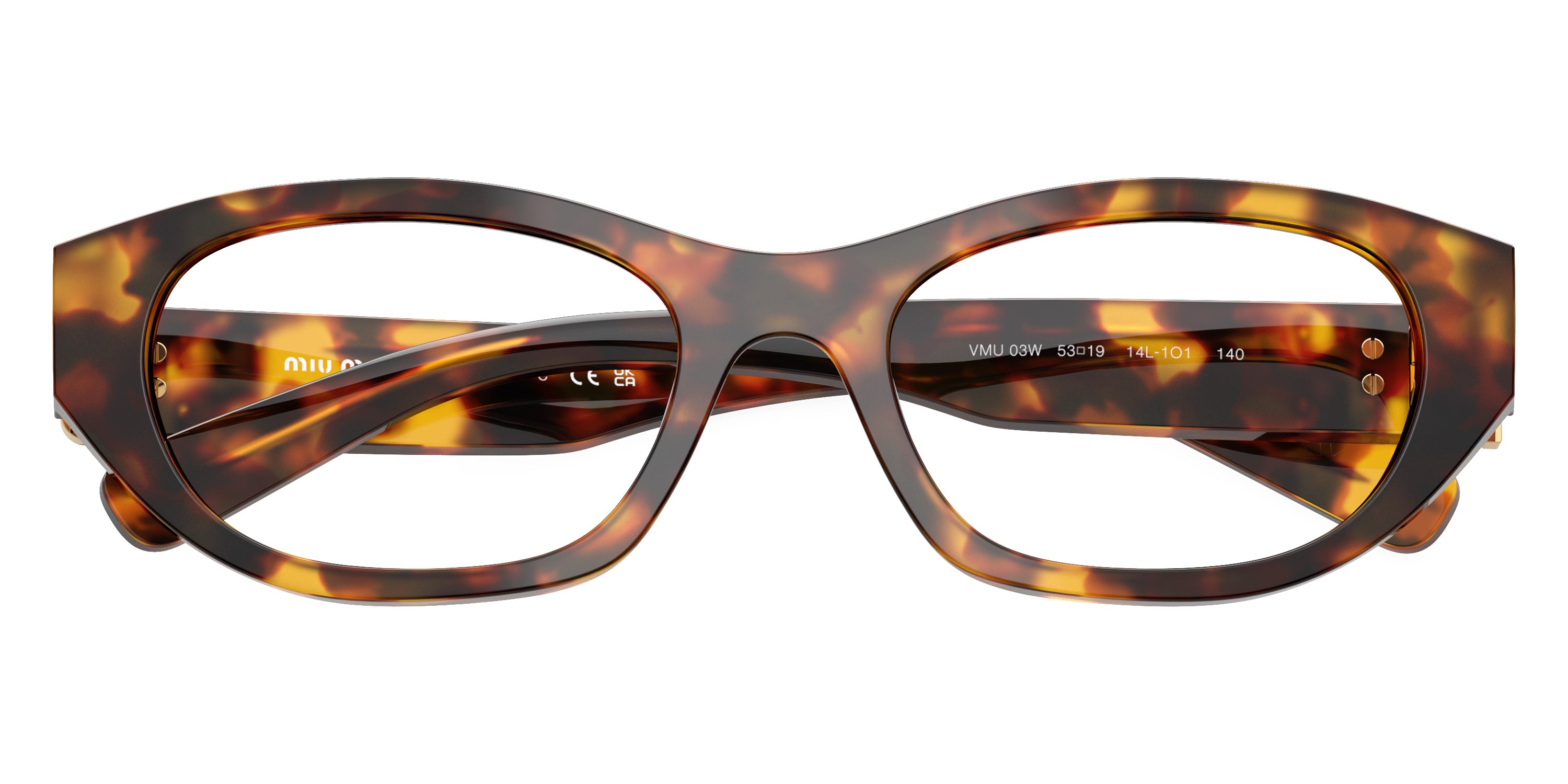 Miu Miu MU 03WV 14L1O1 51 - Havana Honey