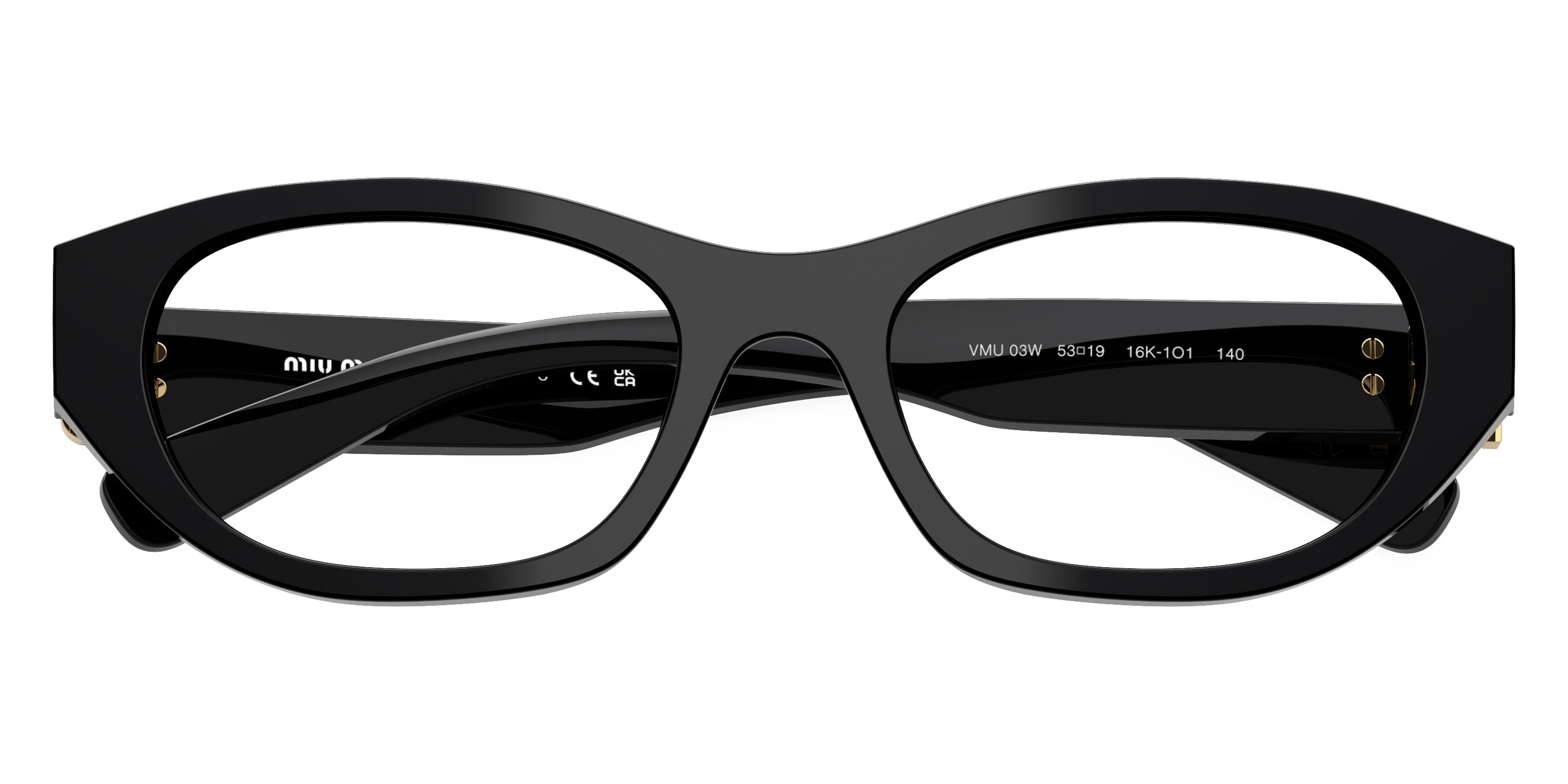 Miu Miu MU 03WV 16K1O1 51 - Black