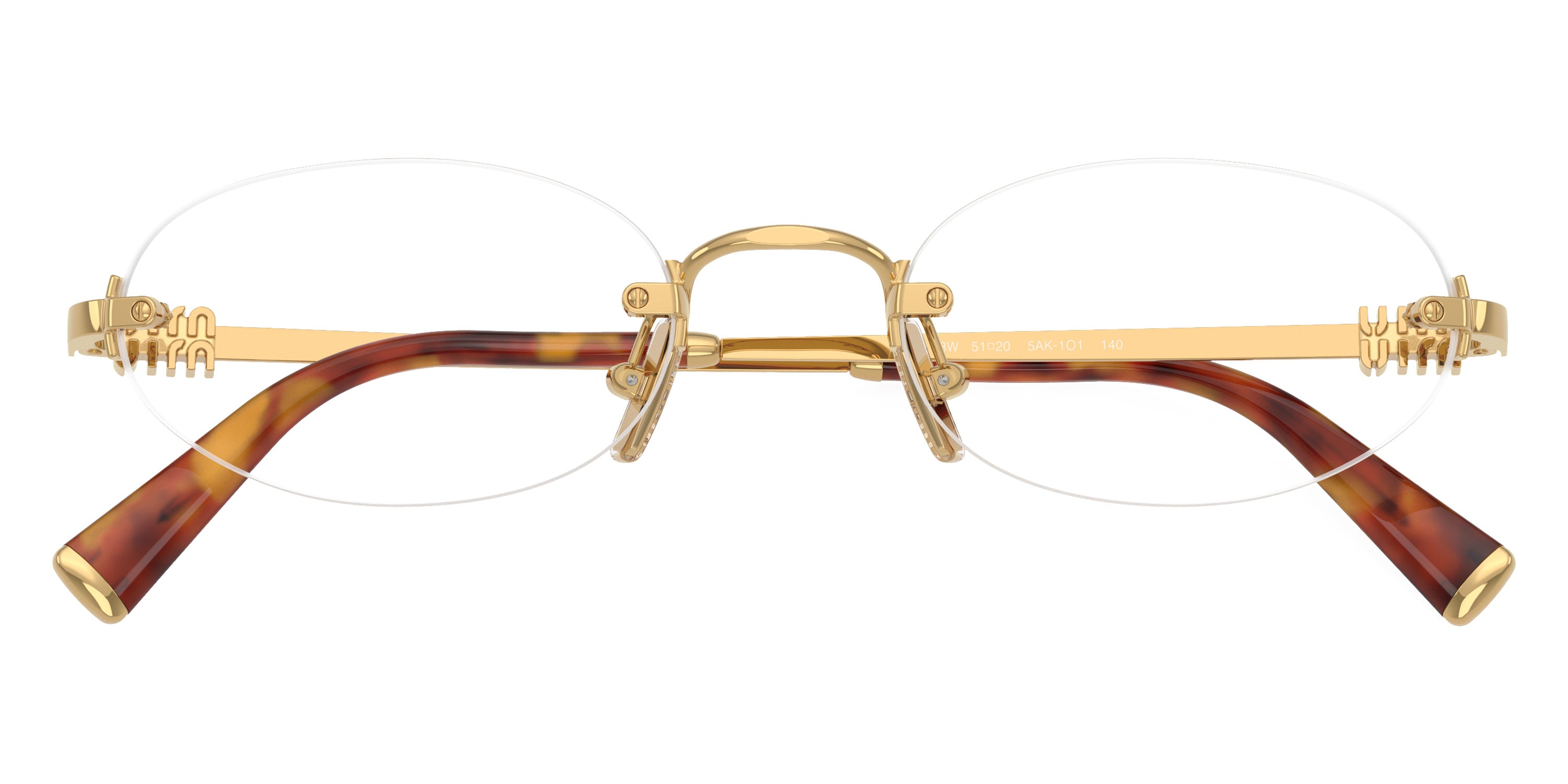 Miu Miu MU 53WV 5AK1O1 51 - Gold