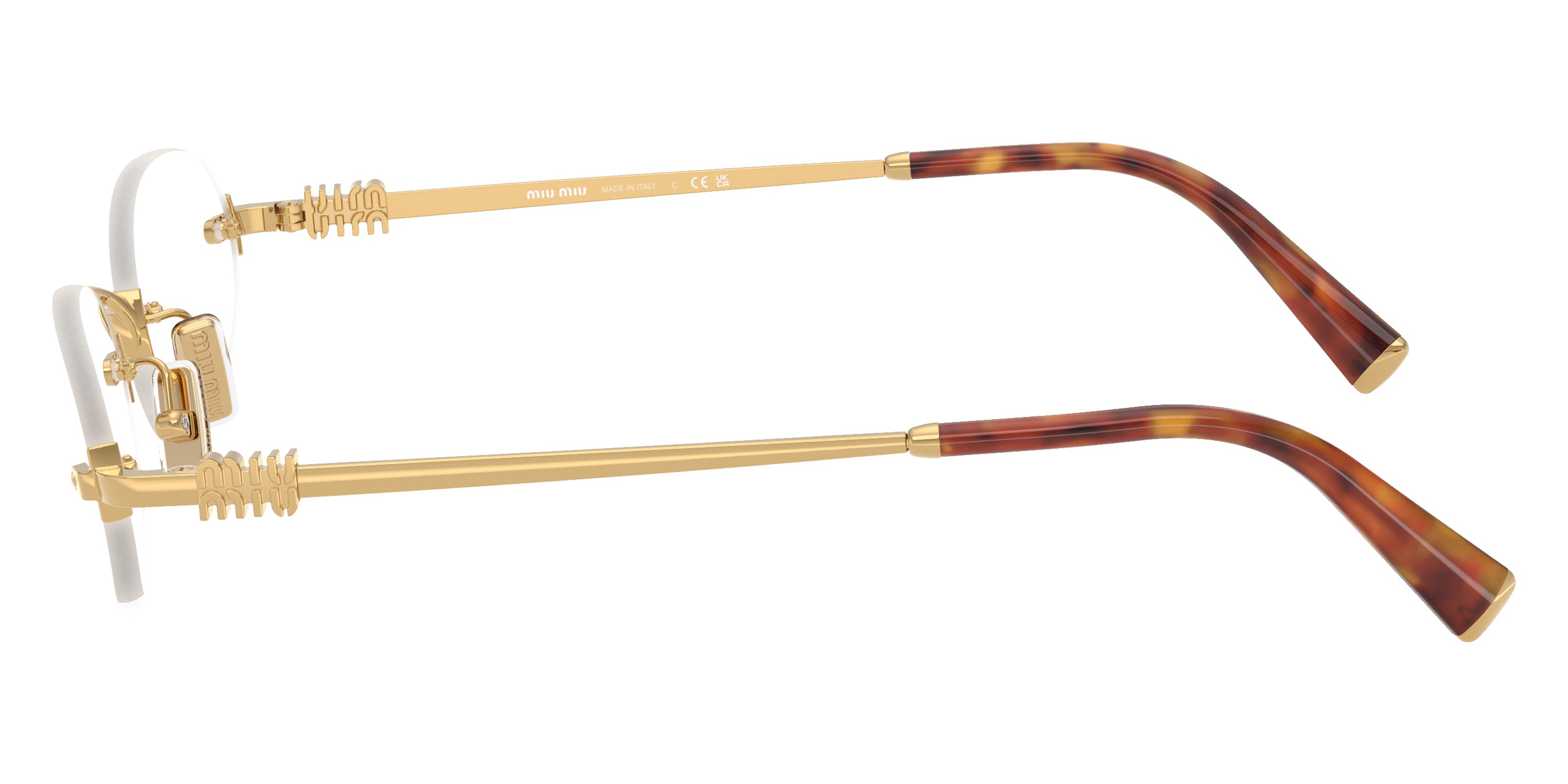 Miu Miu MU 53WV 5AK1O1 51 - Gold