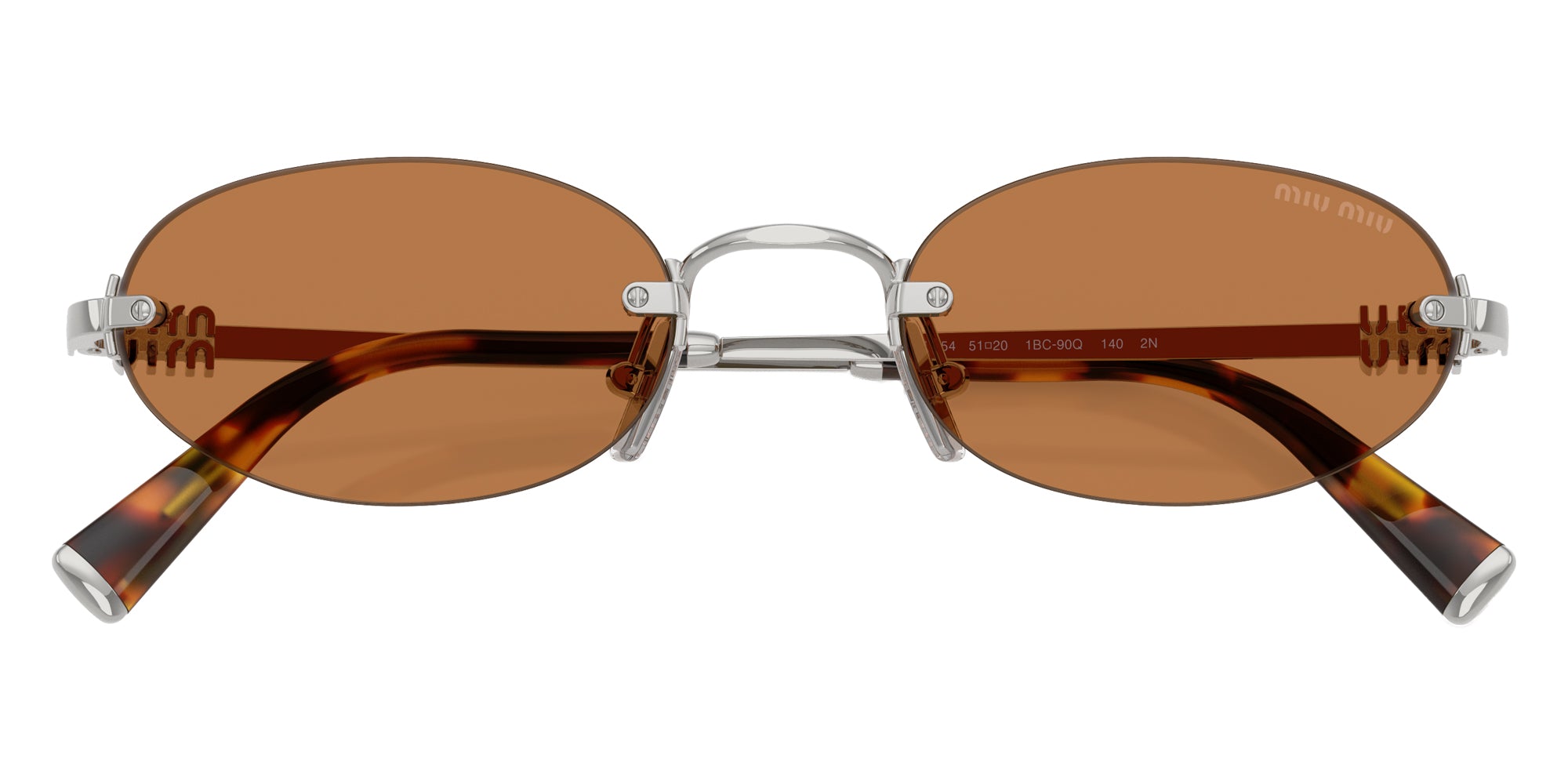 Miu Miu MU A54S 1BC90Q 51 - Silver