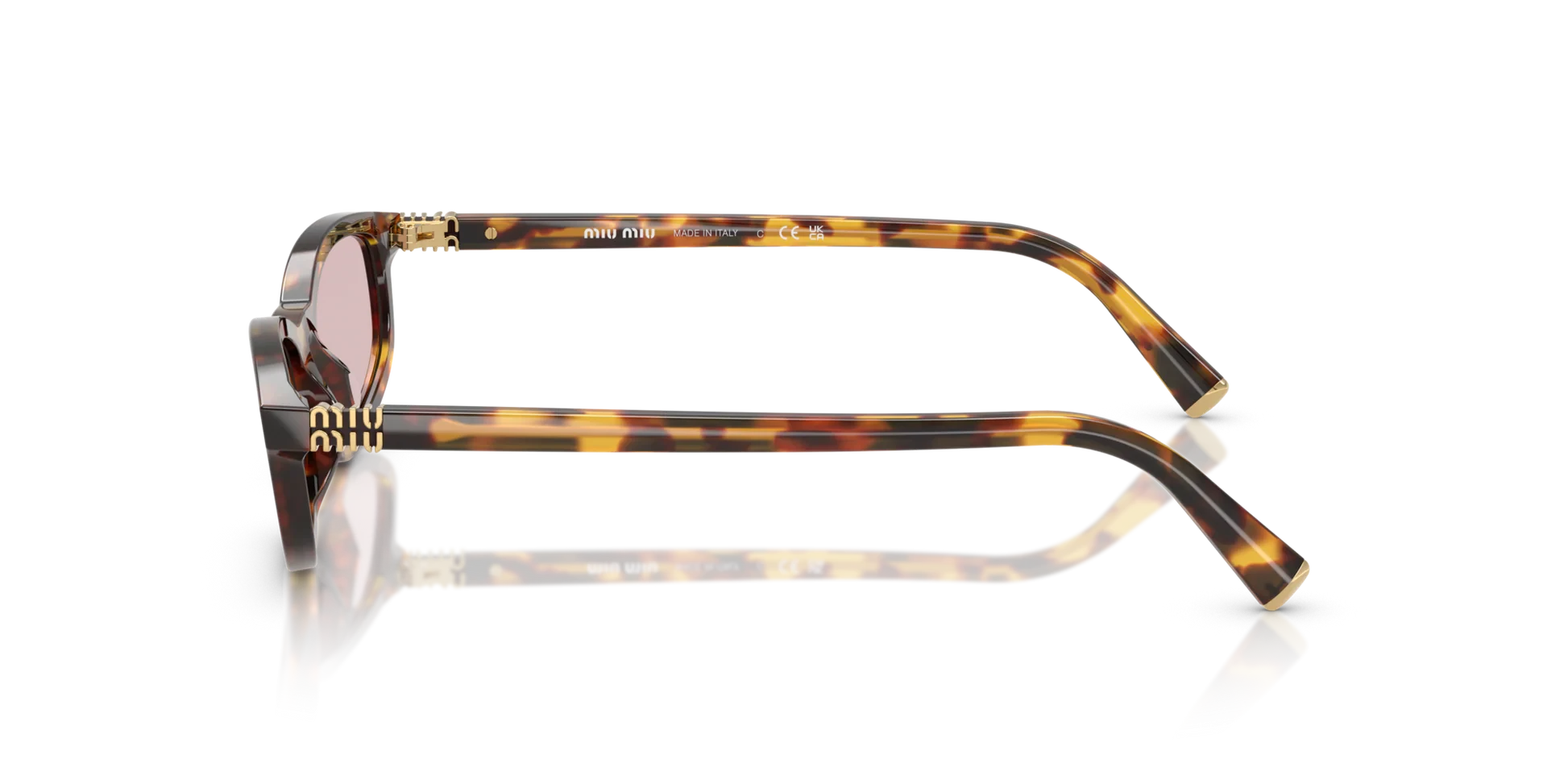Miu Miu Regard MU 04ZS VAU50D 50 - Honey Havana