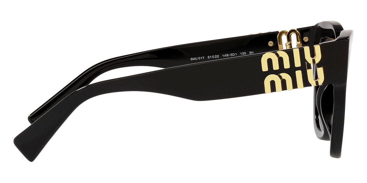 MIU MIU SUNGLASSES GLIMPSE - MU 01YS 1AB5D1 51 - Black