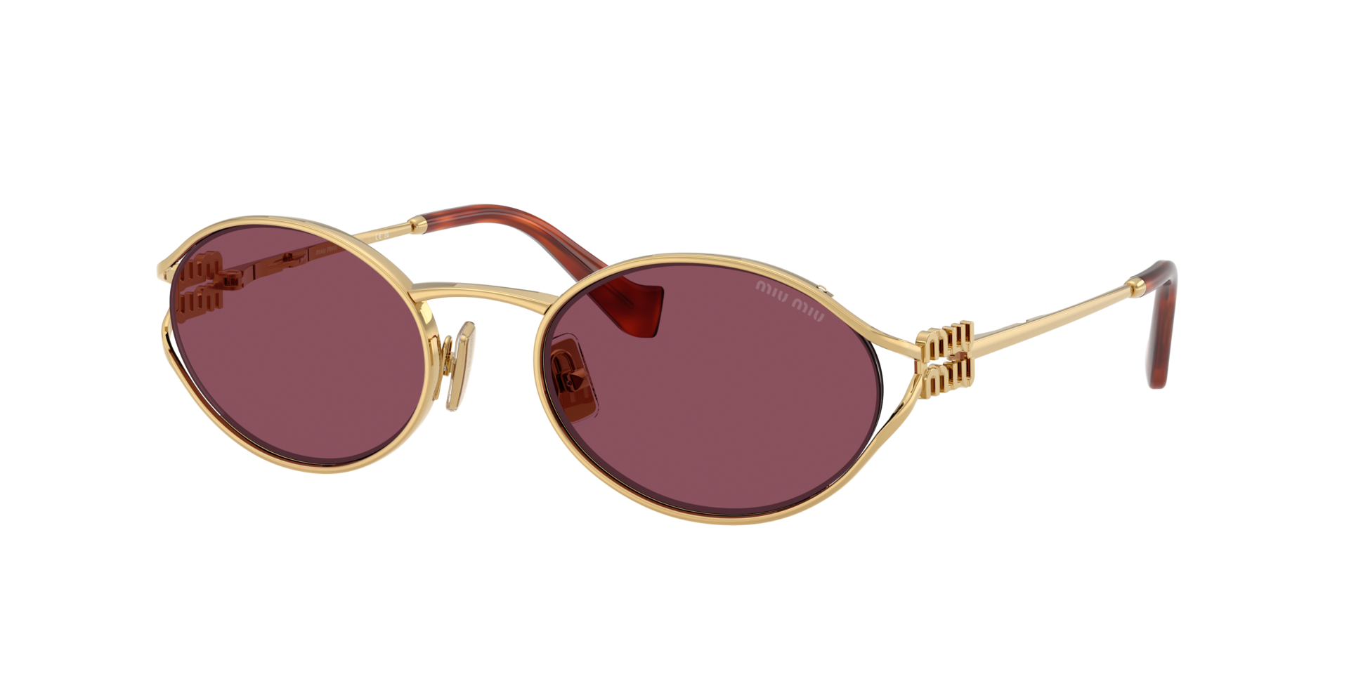 MIU MIU SUNGLASSES LOGO - MU 52YS 5AK20Y 54