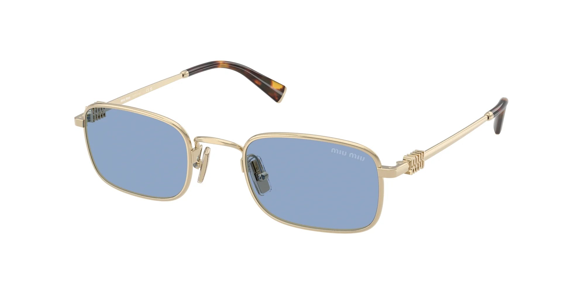 MIU MIU SUNGLASSES LOGO - MU A53S ZVN60O 49