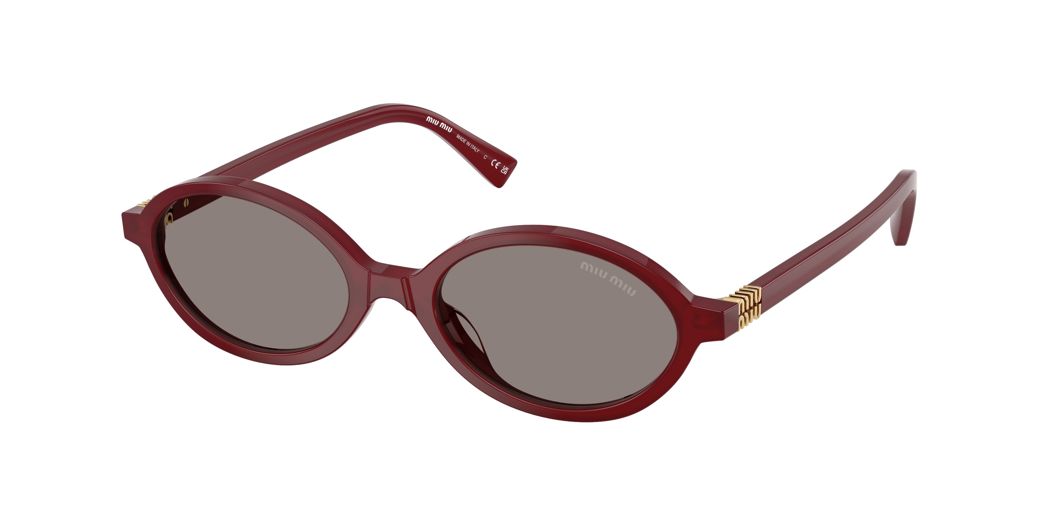 MIU MIU SUNGLASSES REGARD - MU 04ZS 19P2Z1 50 - Light Havana