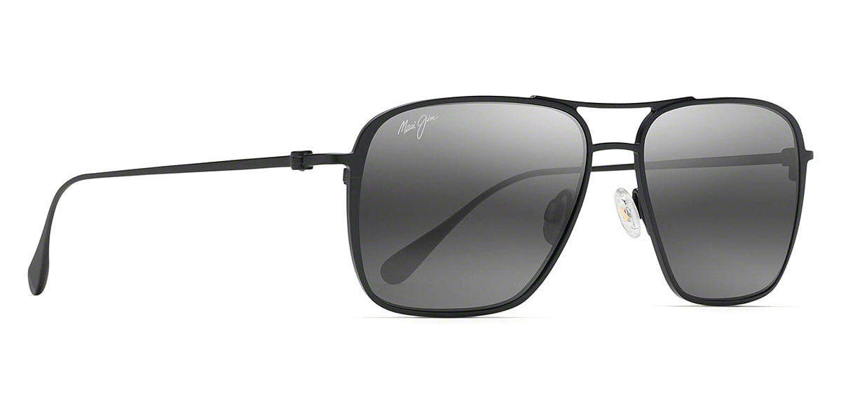 Maui Jim™ BEACHES ASIAN FIT 541N-2M 57 - Matte Black