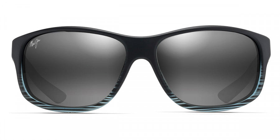 Maui Jim™ KAIWI CHANNEL 840-11D 62 - Gray Black Stripe