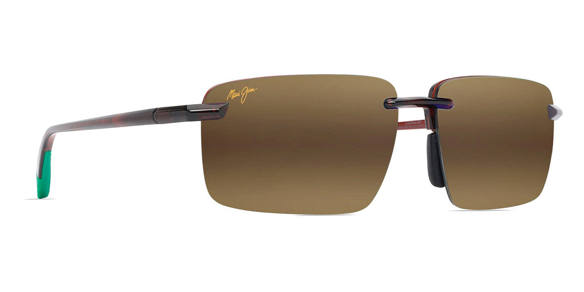 Maui Jim™ LAULIMA ASIAN FIT MM656-014 61 - Shiny Trans Brown