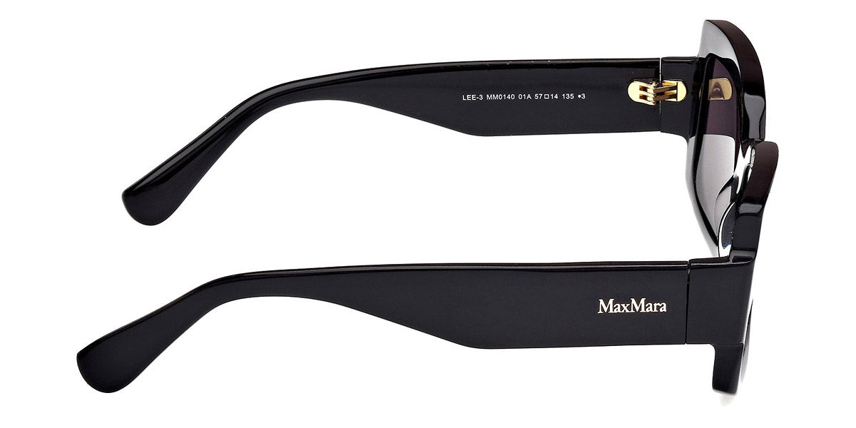 Max Mara™ LEE-3 MM0140 01A 57 - Shiny Black