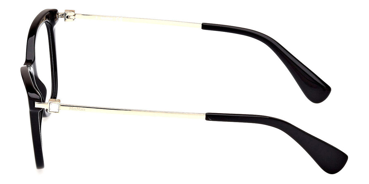 Max Mara™ MM5070 001 54 - Shiny Black/Shiny Pale Gold