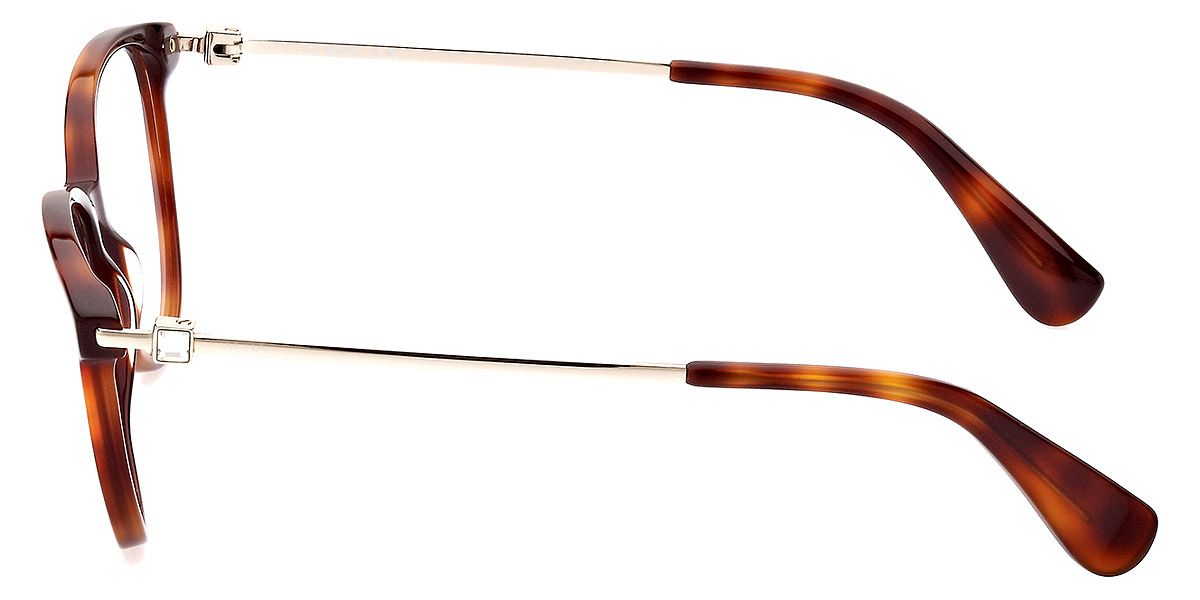 Max Mara™ MM5078 052 54 - Dark Havana/Shiny Pale Gold