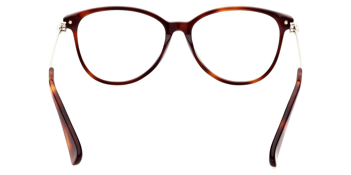 Max Mara™ MM5078 052 54 - Dark Havana/Shiny Pale Gold