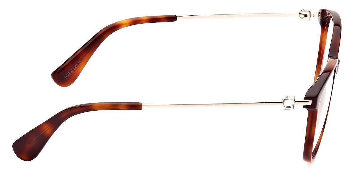 Max Mara™ MM5078 052 54 - Dark Havana/Shiny Pale Gold