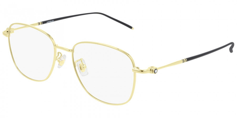 MONTBLANC EYEGLASSES - MB0139OK 002 52 - Gold