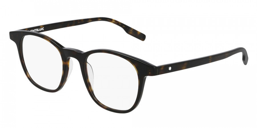 MONTBLANC EYEGLASSES - MB0153O 002 48 - Havana