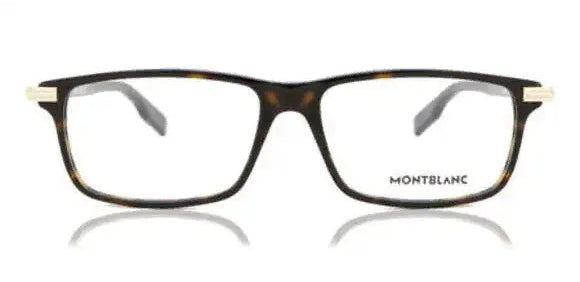 MONTBLANC EYEGLASSES - MB0217O 002 55 - Havana