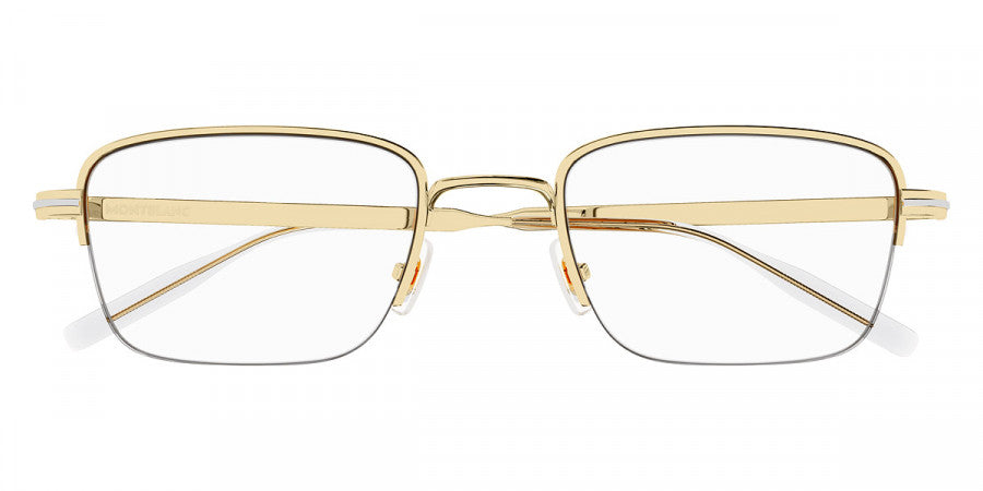 MONTBLANC EYEGLASSES - MB0237O 006 54 - Gold