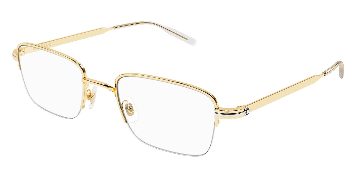 MONTBLANC EYEGLASSES - MB0237O 006 54 - Gold
