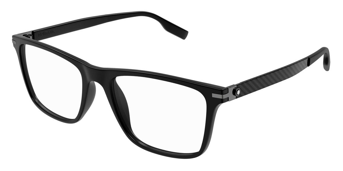 MONTBLANC EYEGLASSES - MB0251O 001 54 - Black