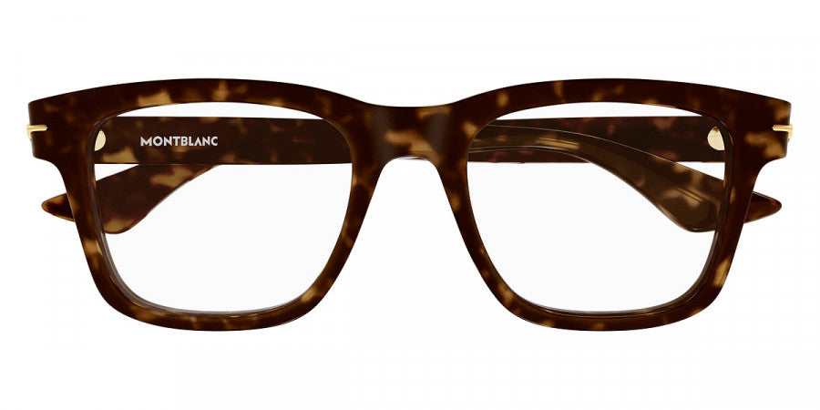 MONTBLANC EYEGLASSES - MB0266O 002 52 - Havana