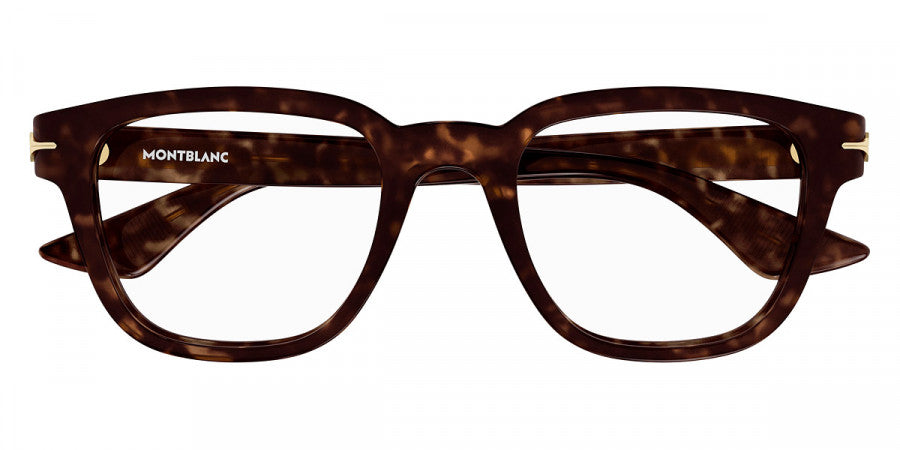 MONTBLANC EYEGLASSES - MB0305O 002 51 - Havana