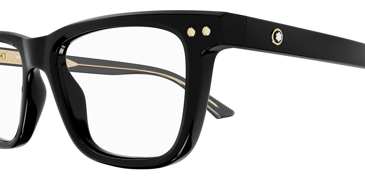 MONTBLANC EYEGLASSES - MB0322O 001 51 - Black
