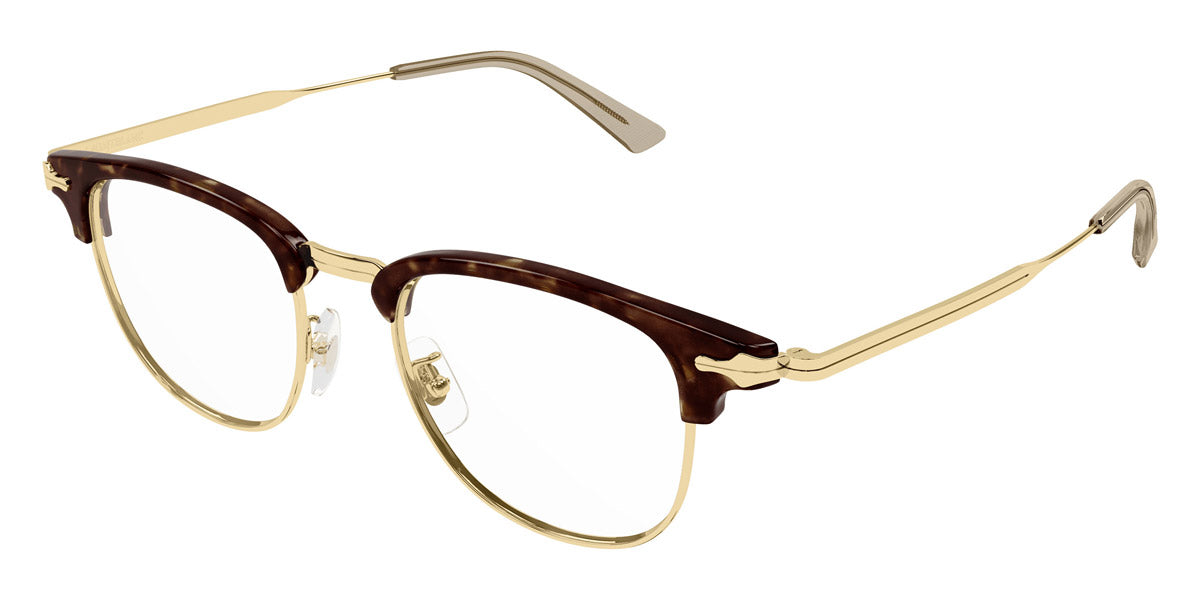 MONTBLANC EYEGLASSES - MB0364O 002 49 - Havana/Gold