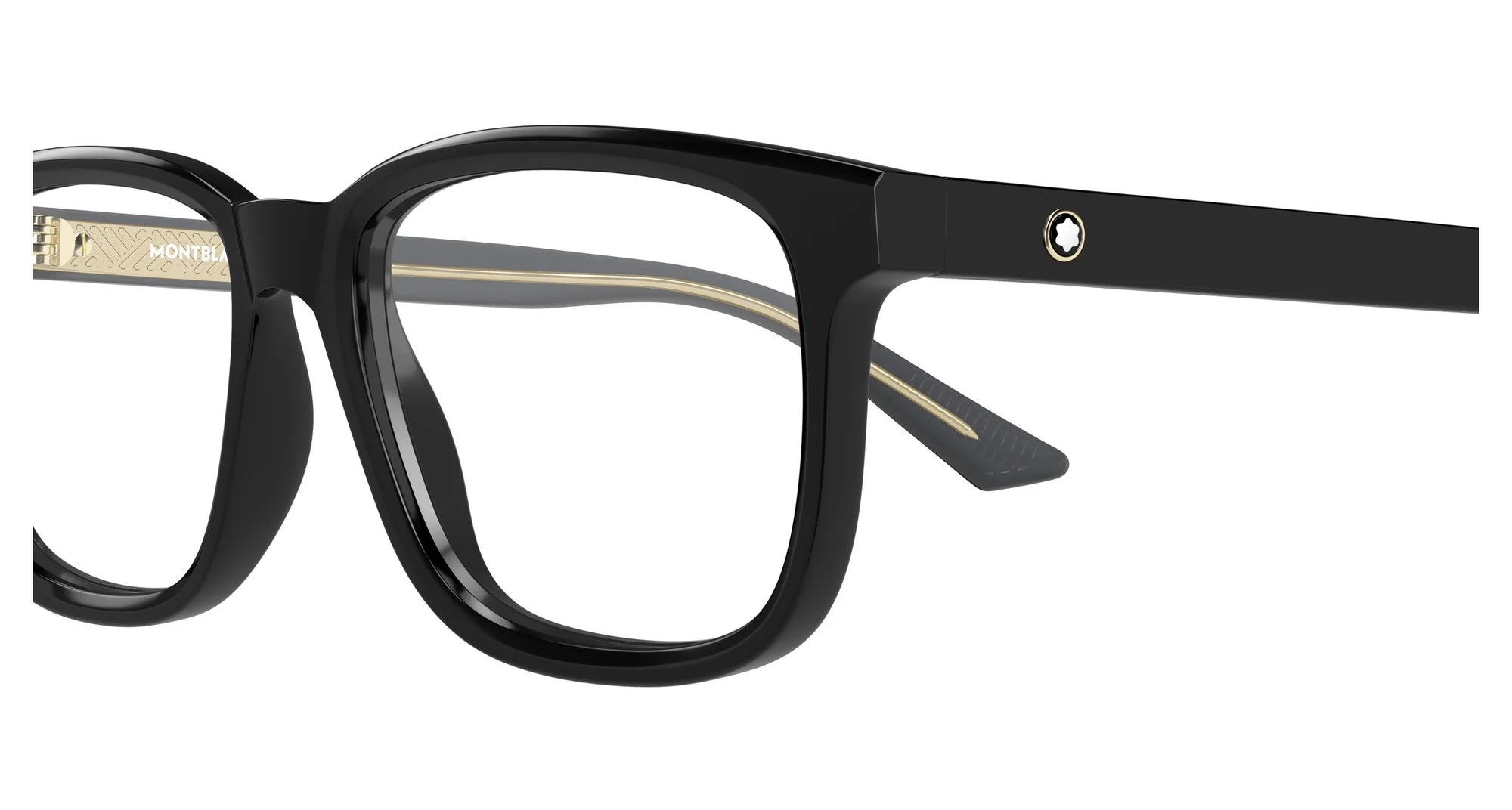MONTBLANC EYEGLASSES - MB0452O 001 55