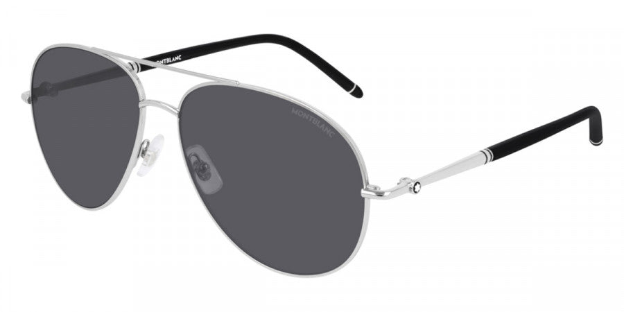 MONTBLANC SUNGLASSES - MB0068S 004 61 - Silver