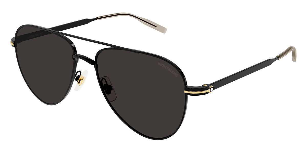 MONTBLANC SUNGLASSES - MB0235S 001 57 - Black