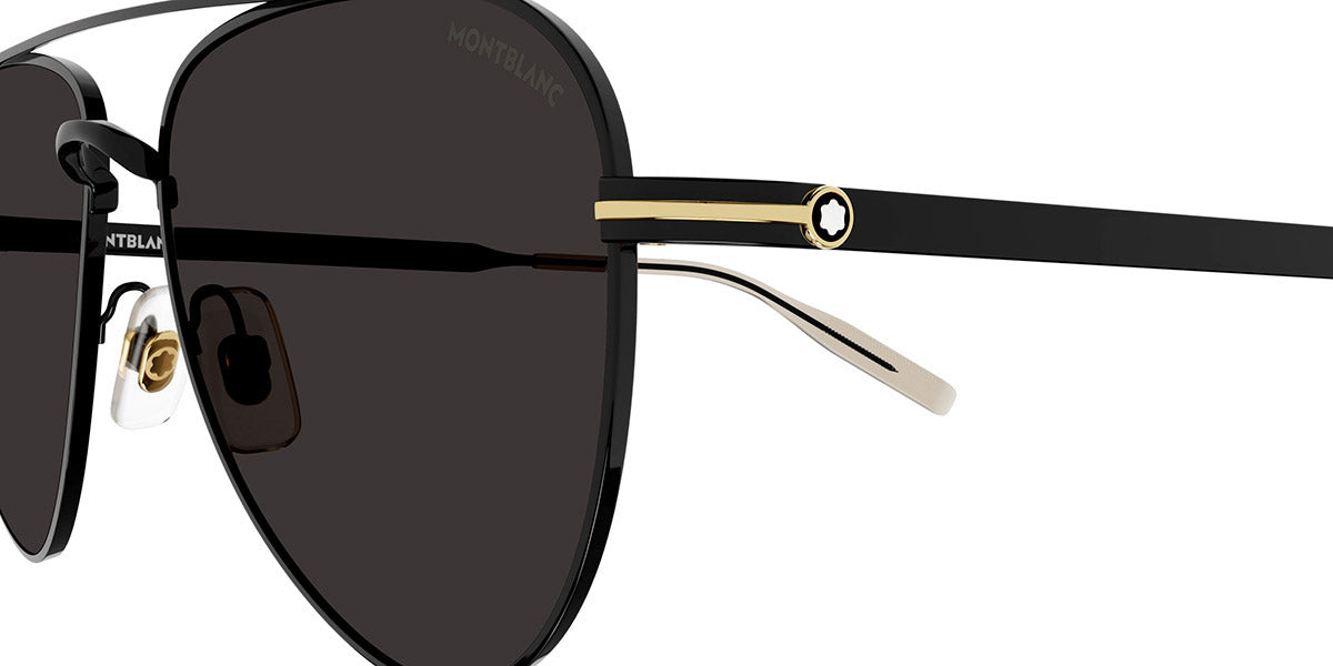 MONTBLANC SUNGLASSES - MB0235S 001 57 - Black