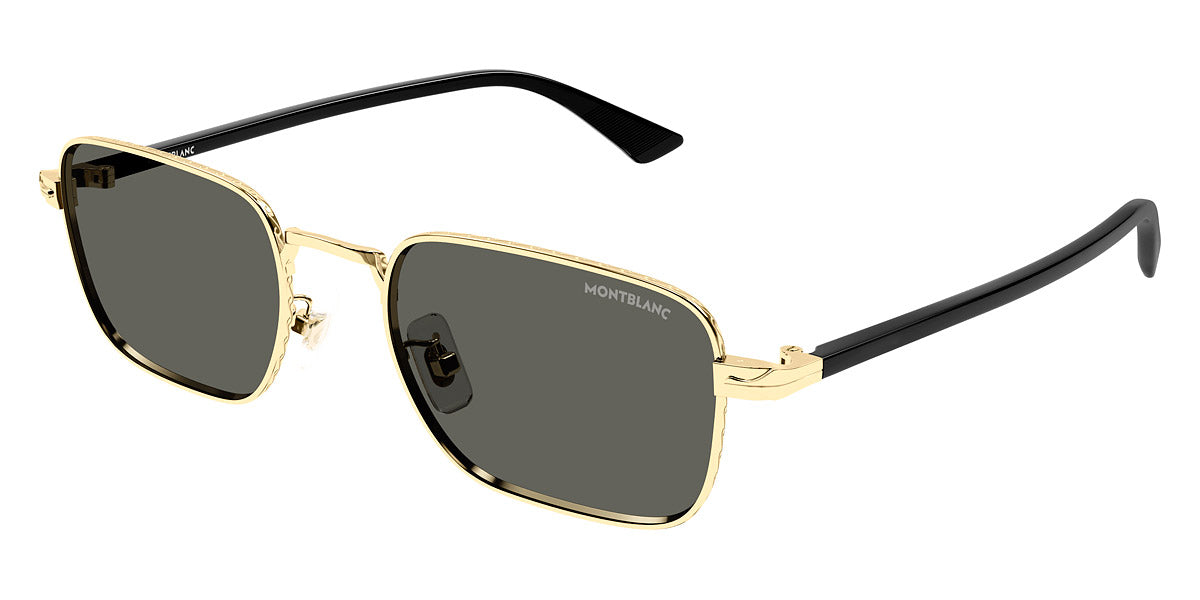 MONTBLANC SUNGLASSES - MB0339S 001 53 - Gold/Black