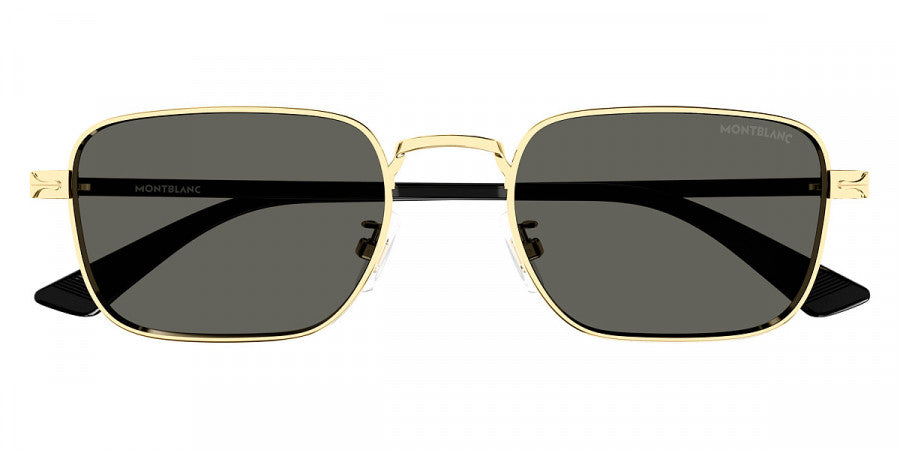 MONTBLANC SUNGLASSES - MB0339S 001 53 - Gold/Black