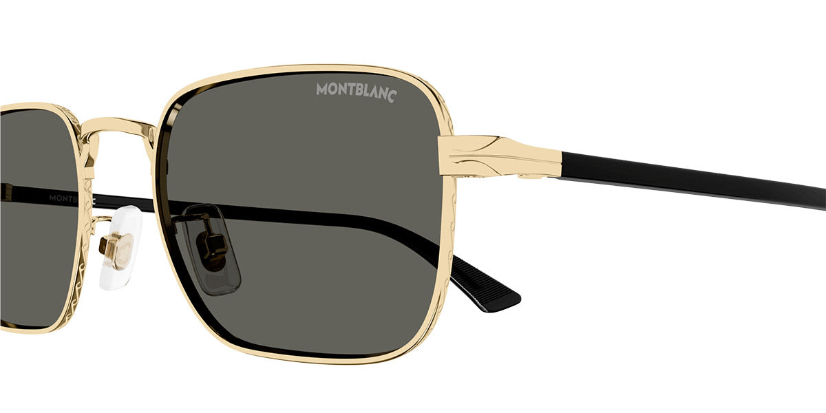 MONTBLANC SUNGLASSES - MB0339S 001 53 - Gold/Black