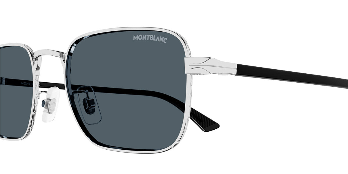 MONTBLANC SUNGLASSES - MB0339S 003 53 - Silver/Black