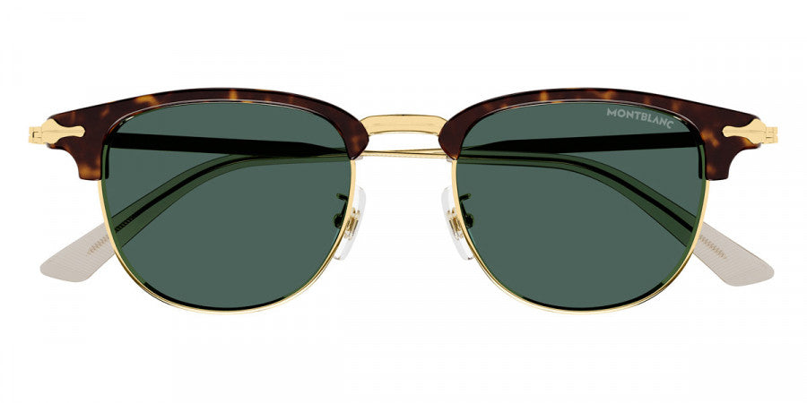 MONTBLANC SUNGLASSES - MB0364S 002 49 - Havana/Gold
