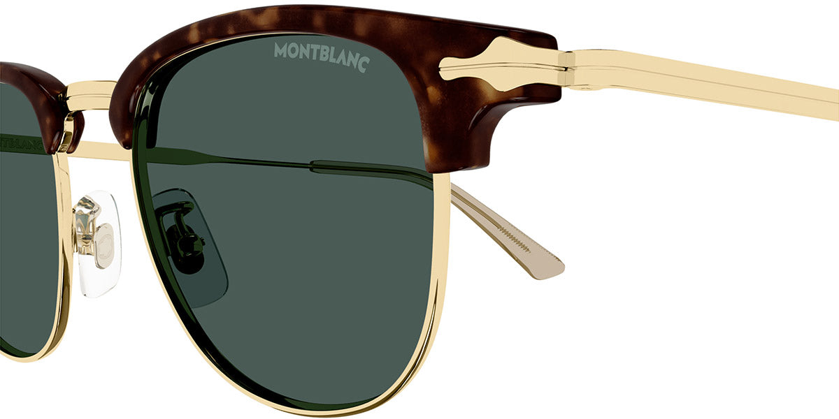 MONTBLANC SUNGLASSES - MB0364S 002 49 - Havana/Gold